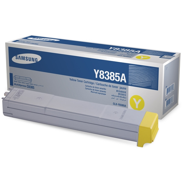 Samsung CLX-Y8385A (SU632A) toner amarillo (original) CLX-Y8385A/ELS 033704 - 1