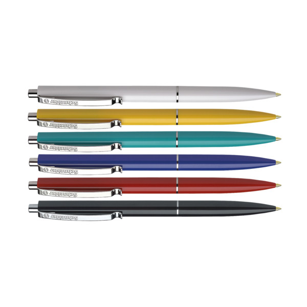 Schneider K15 Bolígrafos retráctiles con cuerpo de colores surtidos y tinta azul | 50 unidades 217167 - 1