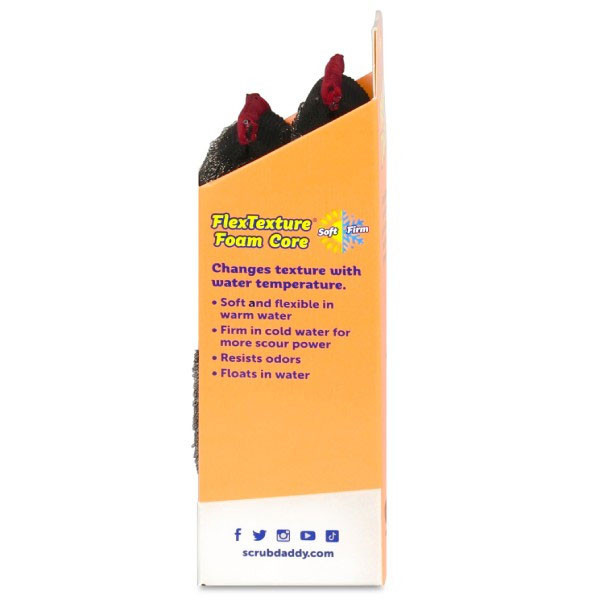 Scrub Daddy | BBQ Daddy | Esponjas Scour Steel (2 unidades) SSC01018 SSC01018 - 3