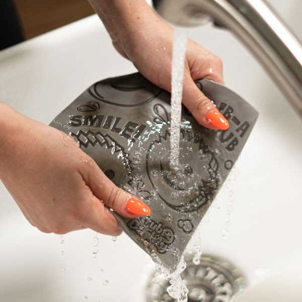 Scrub Daddy | Damp Duster | bayeta | Gris | 2 unidades SSC01063 - 2