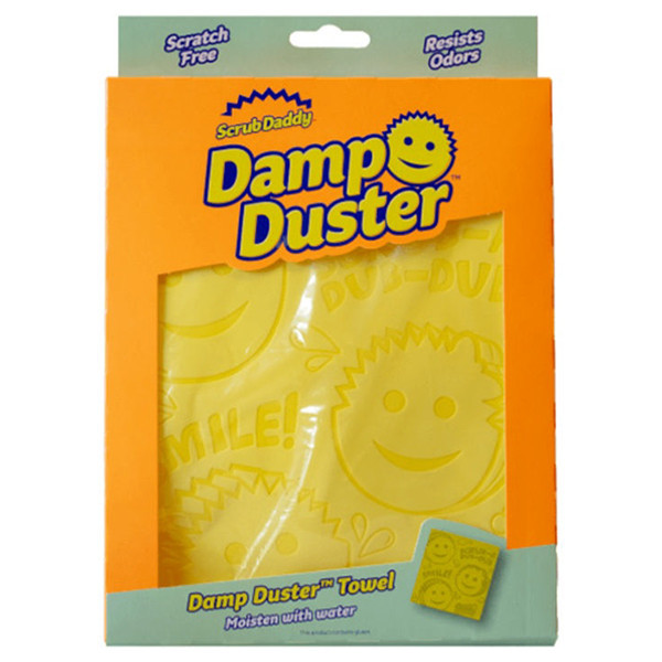 Scrub Daddy | Damp Duster | bayeta | amarillo | 1 unidad SSC01187 - 1