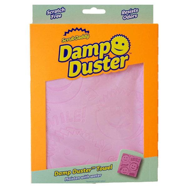 Scrub Daddy | Damp Duster | bayeta | rosa | 1 unidades SSC01188 - 1