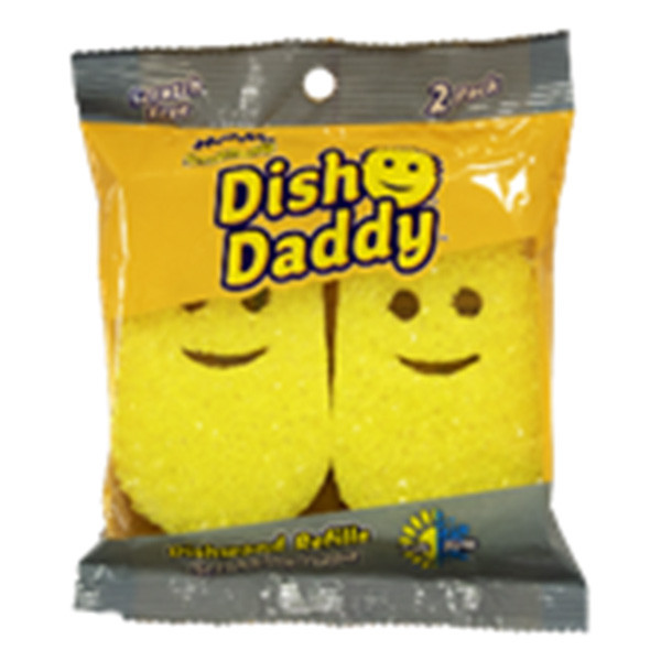 Scrub Daddy | Dish Daddy | Esponjas de repuesto para cepillo (2 unidades) SSC01014 - 1