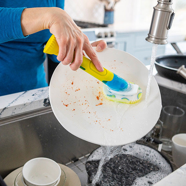 Scrub Daddy | Dish Daddy - Cepillo Platos Amarillo SSC01013 - 9