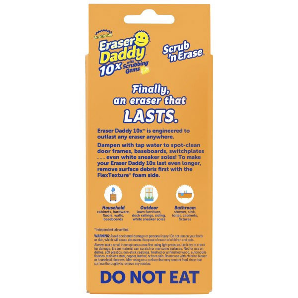 Scrub Daddy | Eraser Daddy | Borrador mágico (2 unidades)  SSC00218 - 3