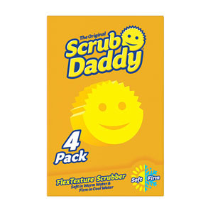 Scrub Daddy | Esponjas originales amarillas (4 piezas)  SSC01005 - 1