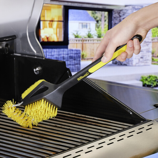 Scrub Daddy | MR. BAR-B-Q | Cepillo para parrilla de triple acción SSC01213 - 4