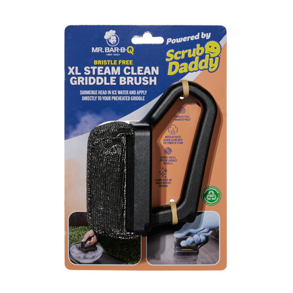 Scrub Daddy | MR. BAR-B-Q | Cepillo para planchas XL Steam Clean SSC01211 - 2