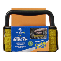 Scrub Daddy | MR. BAR-B-Q | Juego de cepillos Scrubber SSC01210