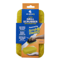 Scrub Daddy | MR. BAR-B-Q | Recambio de almohadillas para cepillo (2 unidades) SSC01212