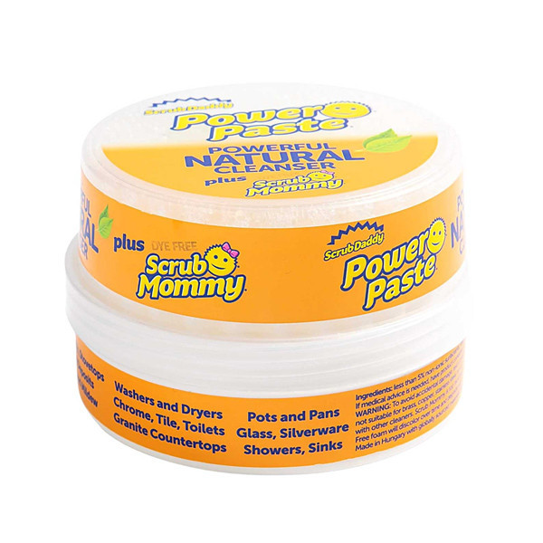 Scrub Daddy | Power Paste | Kit de limpieza con limpiador natural + Scrub Mommy  SSC00217 - 1
