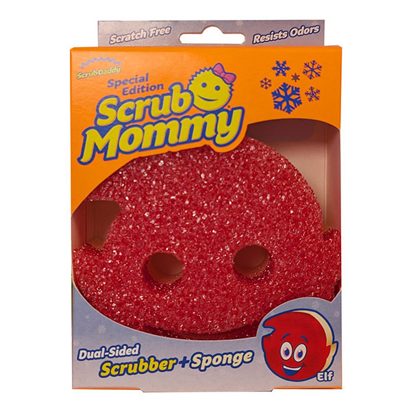 Scrub Daddy | Scrub Mammy Edición especial Elfo Rojo