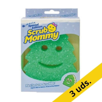 Scrub Daddy | Scrub Mommy Árbol de Navidad | Edición Especial Navidad Pack 3 uds
