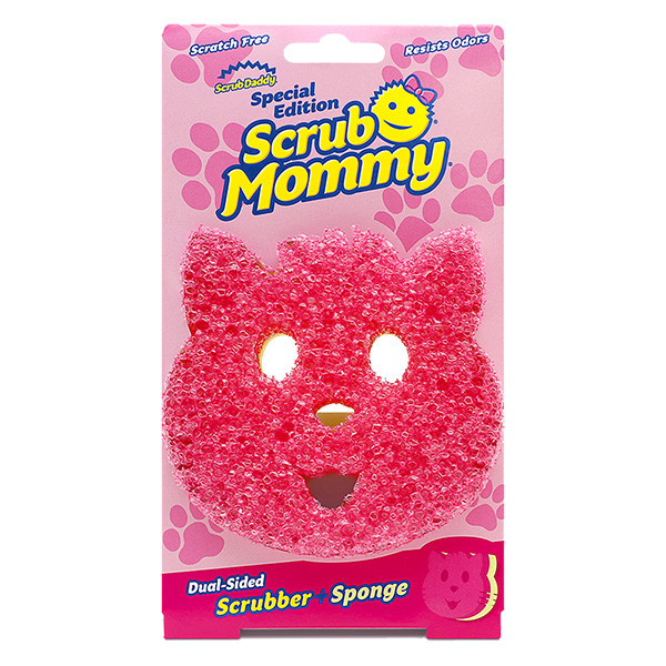 Scrub Daddy | Scrub Mommy Edición Especial Gato Rosa SMCAT SSC01034 - 1