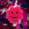 Scrub Daddy | Scrub Mommy Edición Especial Primavera | Flor rosa  SSC00252 - 3