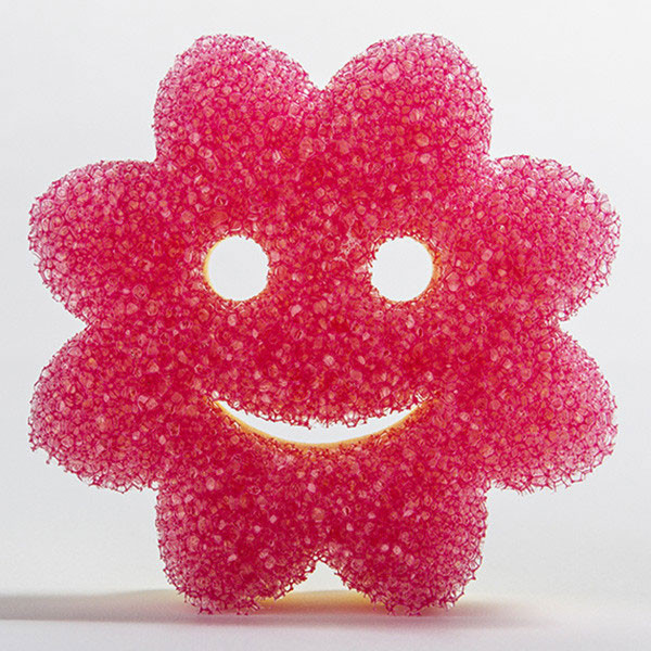 Scrub Daddy | Scrub Mommy Edición Especial Primavera | Flor rosa  SSC00252 - 2