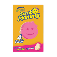 Scrub Daddy | Scrub Mommy esponjas rosas (4 piezas)  SSC01004