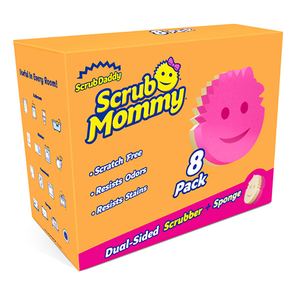 Scrub Daddy | Scrub Mommy esponjas rosas (8 unidades)  SSC01030 - 1