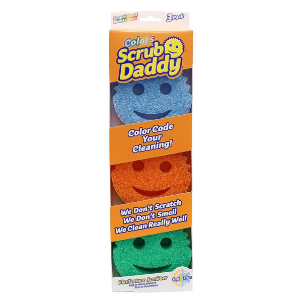 Scrub Daddy Colors | esponja tres colores (3 piezas)  SSC00211 - 1