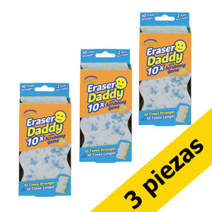 Scrub Daddy Pack 3x Scrub Daddy | Eraser Daddy esponja milagrosa  SSC00233 - 1