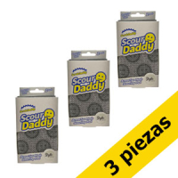 Pack 3x Scrub Daddy | Scour Daddy esponja gris Style Collection (2 unidades)