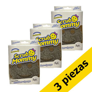 Pack 3x Scrub Daddy | Scrub Mommy esponja gris Style Collection SSC00238 - 1