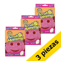 Pack 3x Scrub Daddy | Scrub Mommy esponja rosa