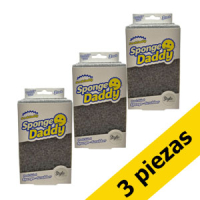 Scrub Daddy Pack 3x Scrub Daddy | Sponge Daddy esponja gris Style Collection (3 piezas)  SSC00243