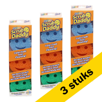 Pack 3x Scrub Daddy Colors | esponja tres colores (3 unidades)
