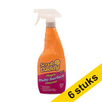 Pack Ahorro: 6x Scrub Daddy | Spray limpiador multiusos (750 ml)
