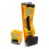 Scrub Daddy Pack para Barbacoa Scrub Daddy | BBQ Daddy | Cepillo + cabezal de recambio  SSC01044