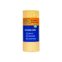 Scrub Basics Toallitas de bambú multiusos (1 rollo de 40 toallitas) SSC00260