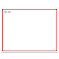 Seiko SLP-NR tarjetas de identificación | rojo | 54 x 70 mm | 160 etiquetas 42100619 149054