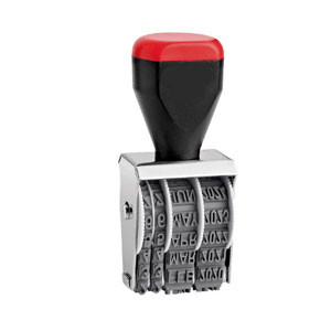 Sello fechador manual (4mm) - Español 108590 425981 - 1