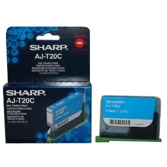 Sharp AJ-T20C cartucho de tinta cian (original) AJ-T20C 039010 - 1