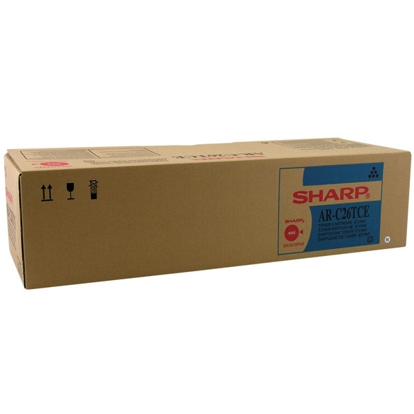 Sharp AR-C26TCE toner cian (original) AR-C26TCE 082100 - 1