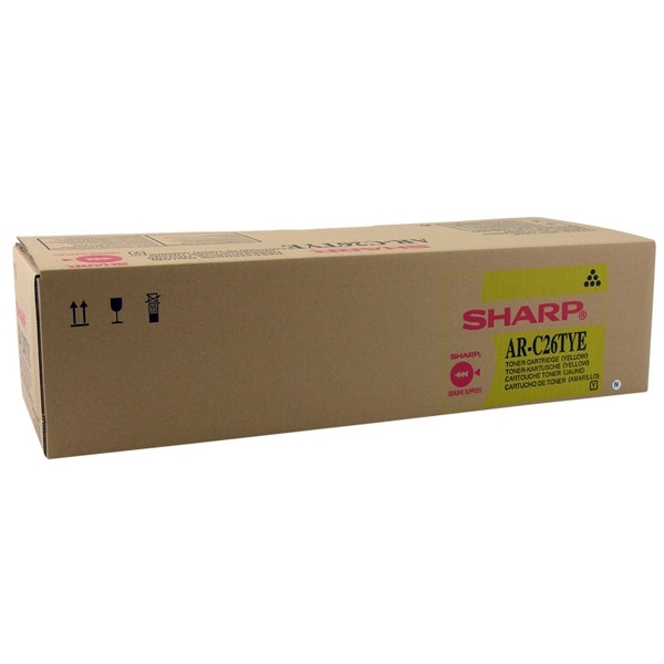 Sharp AR-C26TYE toner amarillo (original) AR-C26TYE 082110 - 1