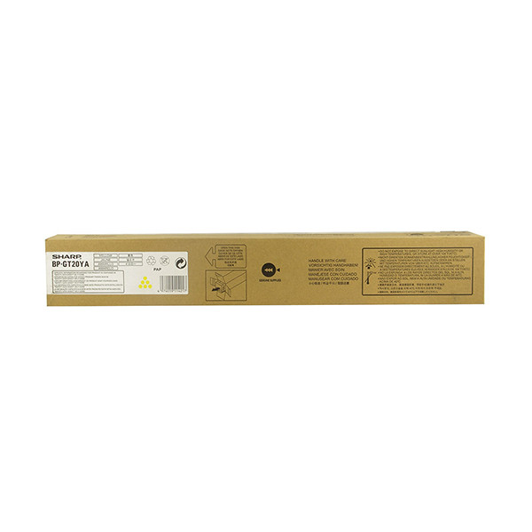 Sharp BP-GT20YA toner amarillo (original) BPGT20YA 032606 - 1