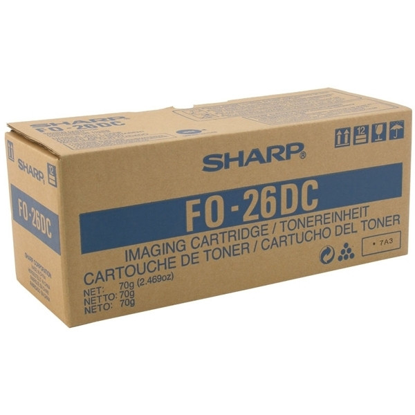 Sharp FO-26DC toner negro (original) FO-26DC 082186 - 1