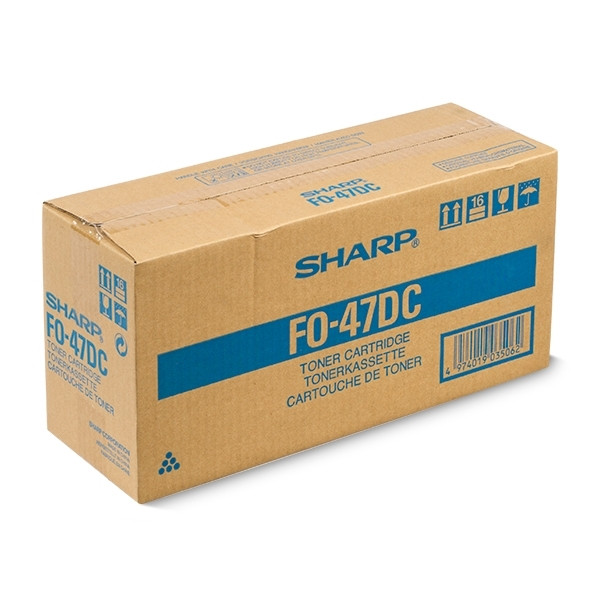 Sharp FO-47DC toner negro (original) FO47DC 082354 - 1