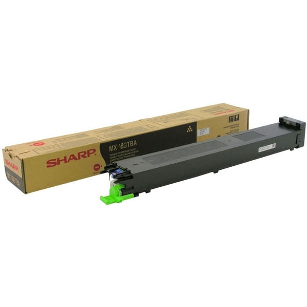 Sharp MX-18GTBA toner negro (original) MX18GTBA 082200 - 1