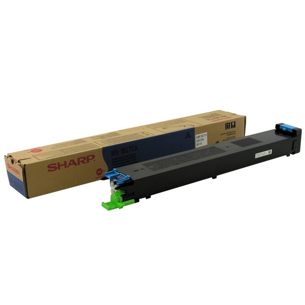 Sharp MX-18GTCA toner cian (original)
