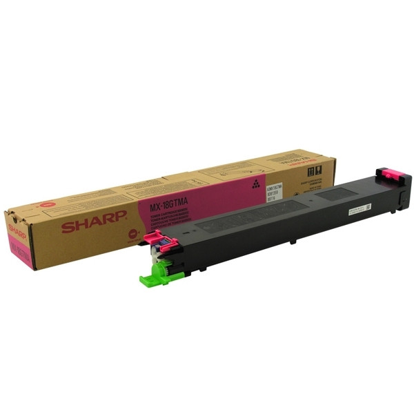 Sharp MX-18GTMA toner magenta (original) MX18GTMA 082204 - 1