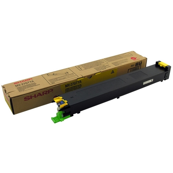 Sharp MX-27GTYA toner amarillo (original) MX27GTYA 082128 - 1