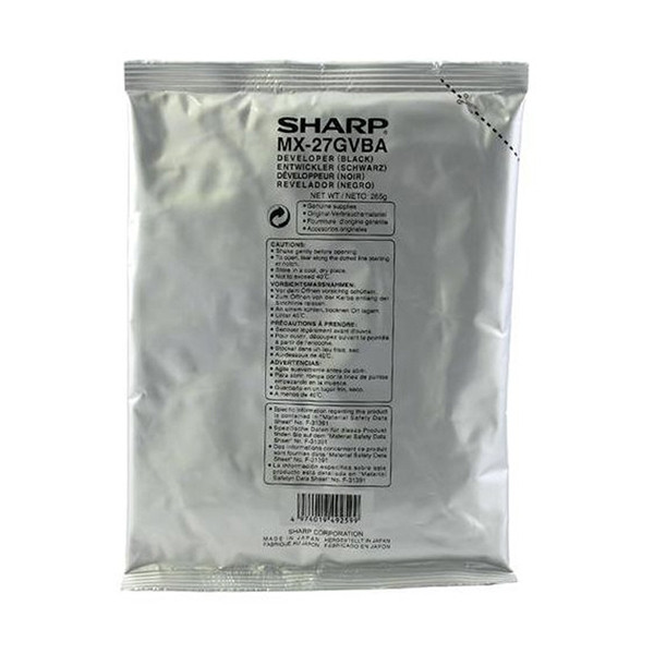 Sharp MX-27GVBA revelador negro (original) MX27GVBA 082476 - 1