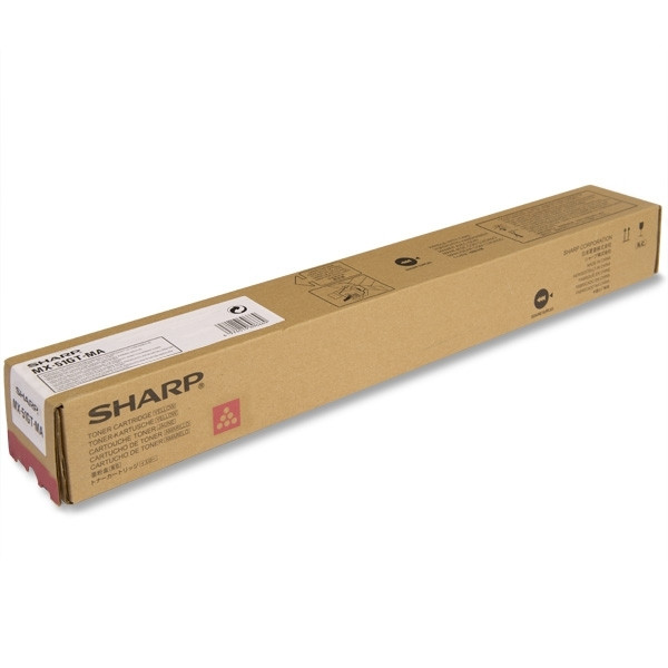 Sharp MX-51GTMA toner magenta (original) MX51GTMA 082278 - 1