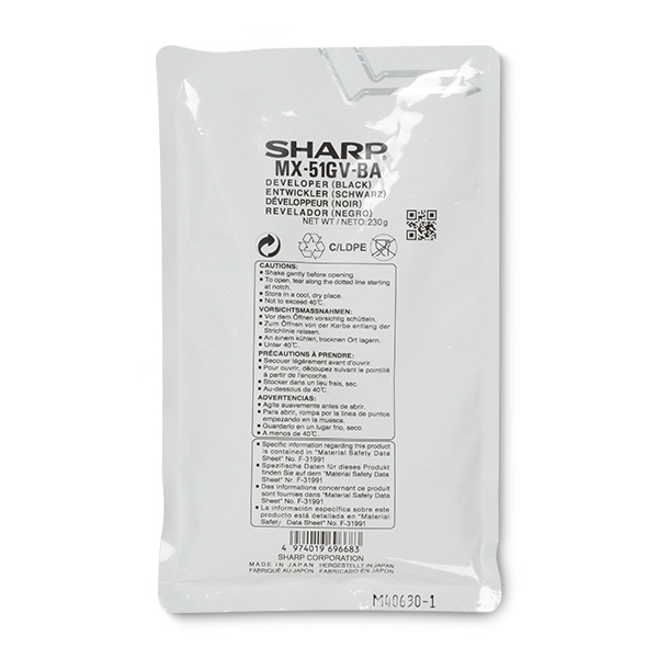 Sharp MX-51GVBA revelador negro (original)