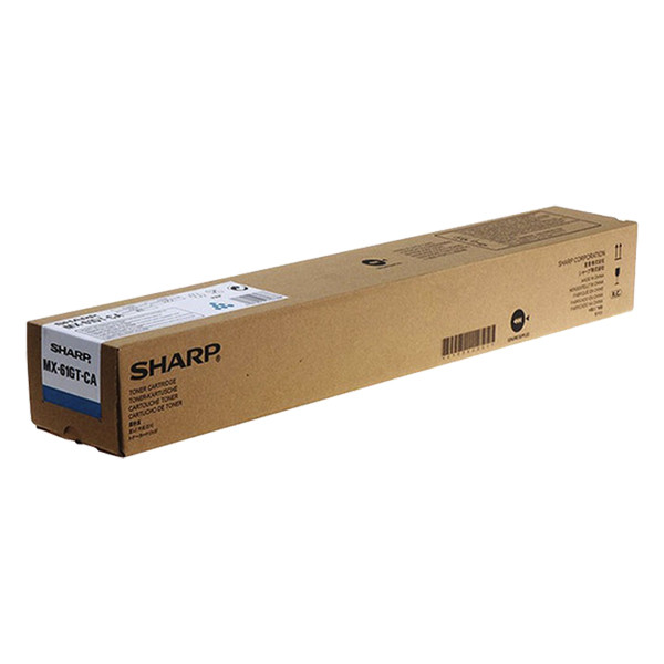 Sharp MX-61GTCA toner cian (original) MX61GTCA 082916 - 1