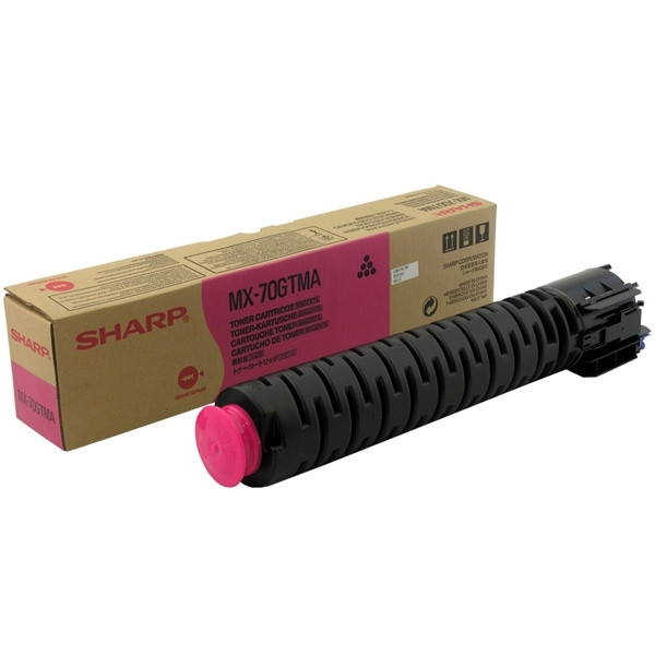 Sharp MX-70GTMA toner magenta (original) MX70GTMA 082214 - 1