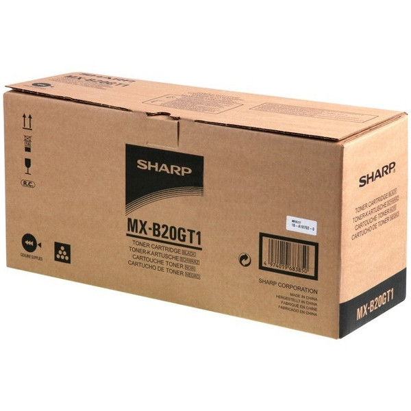 Sharp MX-B20GT1 toner negro (original) MXB20GT1 082328 - 1